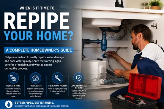 When Is It Time to Repipe Your Home? A Complete Homeowner's Guide