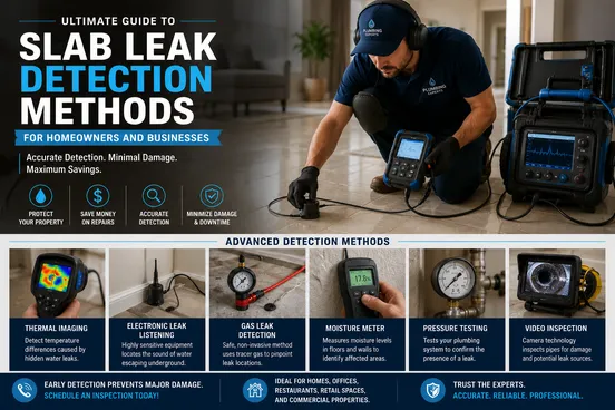 Ultimate Guide to Slab Leak Detection Methods for Homeowners and Businesses