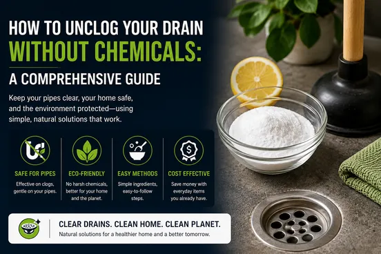How to Unclog Your Drain Without Chemicals: A Comprehensive Guide