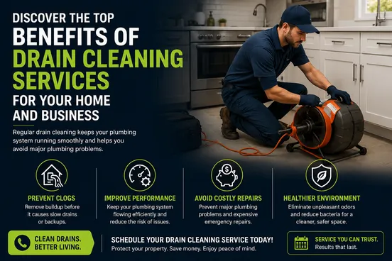Discover the Top Benefits of Drain Cleaning Services for Your Home and Business