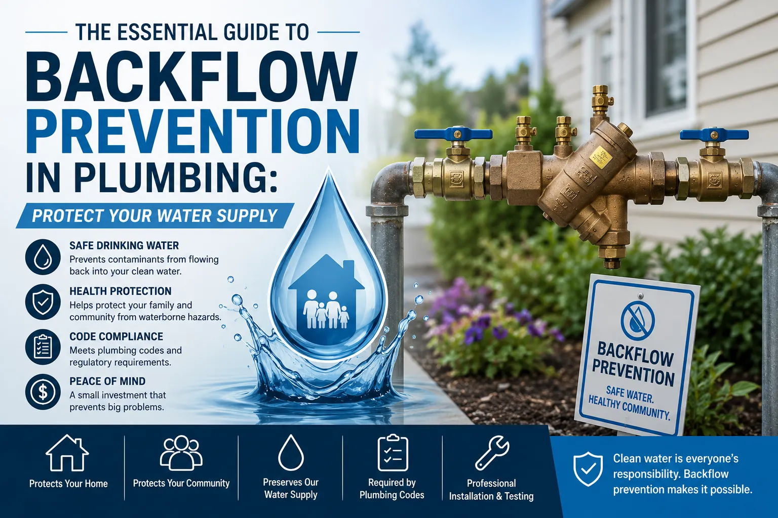The Essential Guide to Backflow Prevention in Plumbing: Protect Your Water Supply