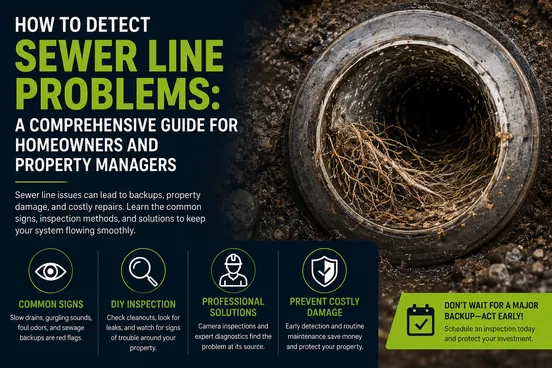 How to Detect Sewer Line Problems: A Comprehensive Guide for Homeowners and Property Managers