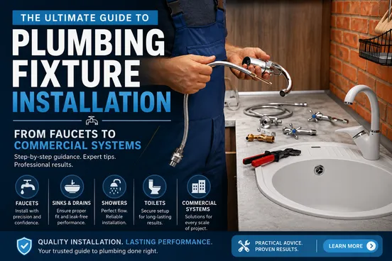 The Ultimate Guide to Plumbing Fixture Installation: From Faucets to Commercial Systems